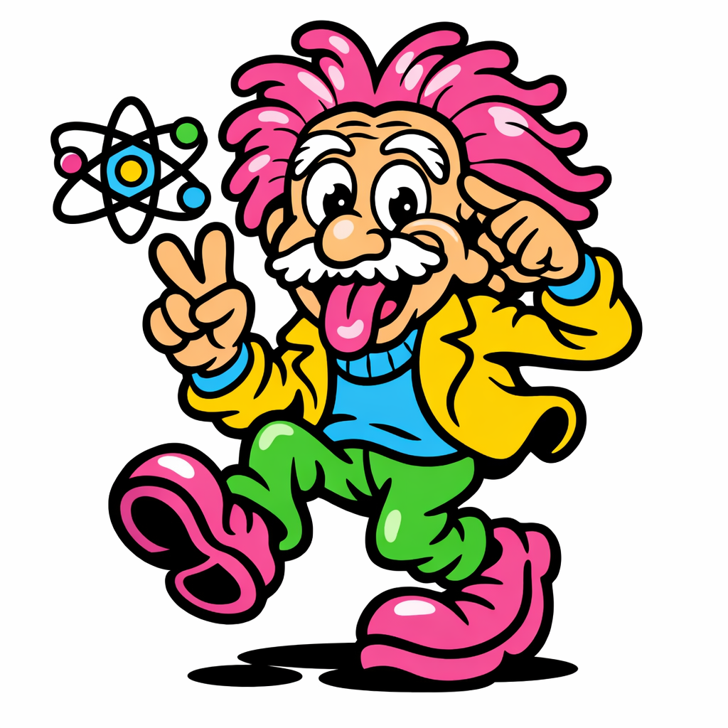 サイケデリックなキャラクターを作成