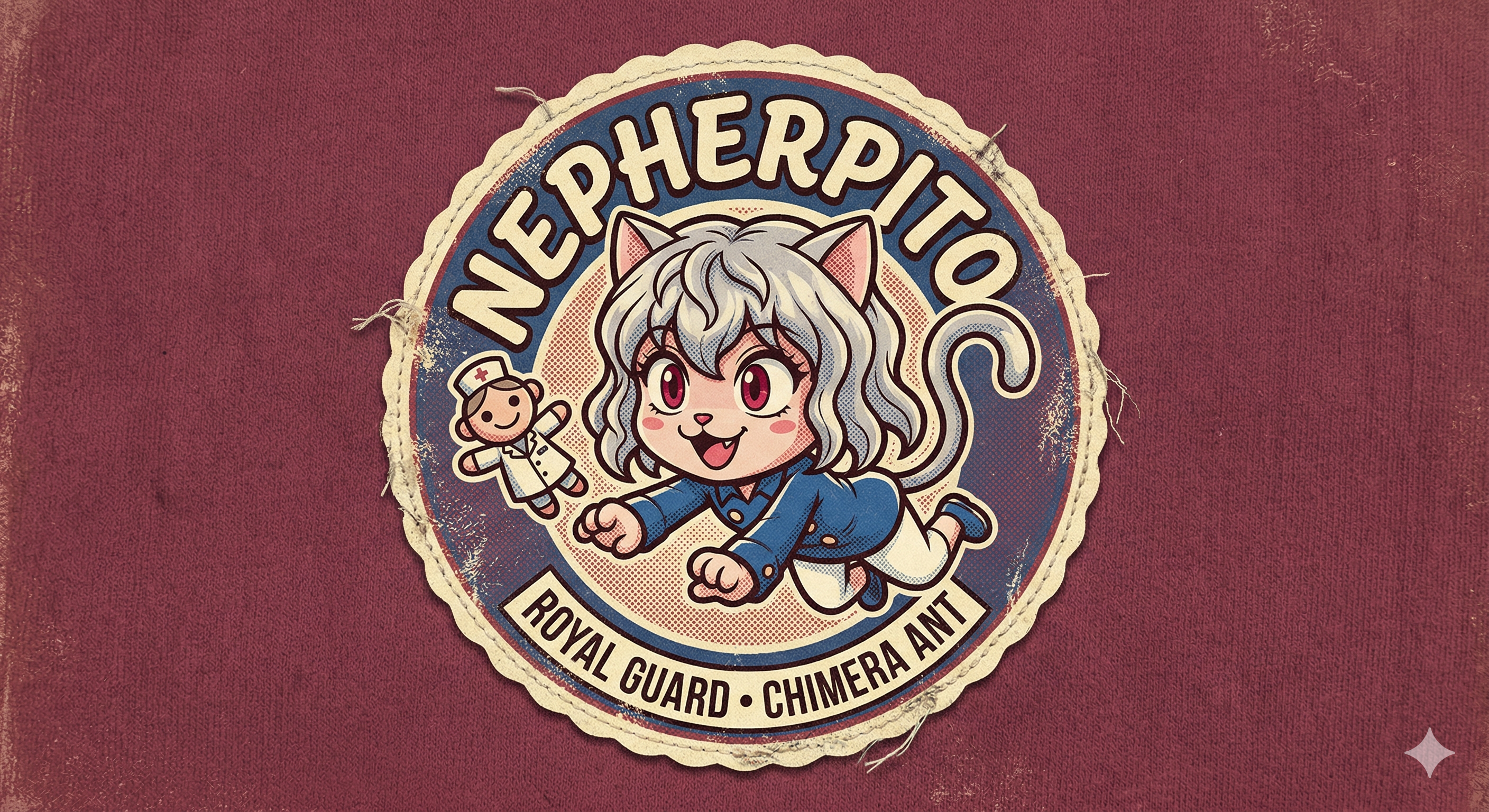 キャラクターのかわいいビンテージ画像を生成する
