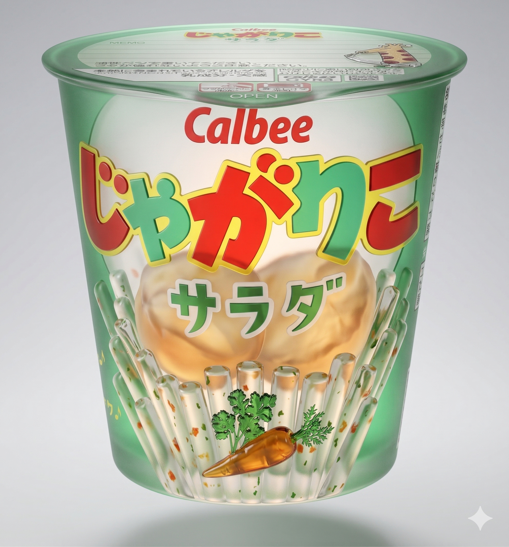プロダクトを透明なデザインに変更
