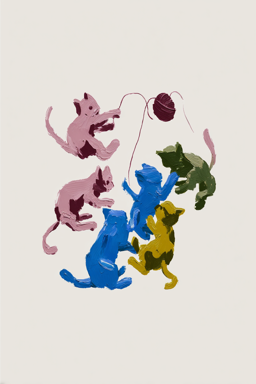 ソフトパステル調ソフトな描写スタイル