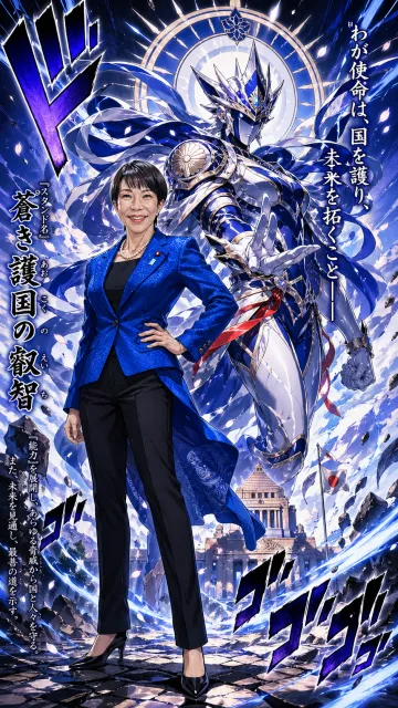 人物の画像からスタンドを発現した画像を生成する