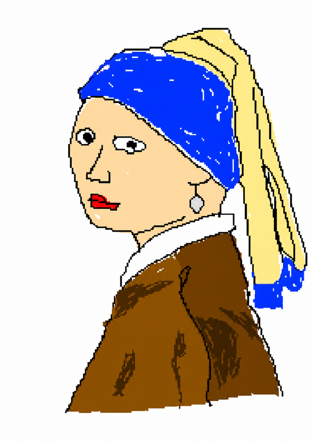 絶望的な画力で描き直すMSペイント風×マウス描き風の超ヘタクソ化画像生成プロンプト