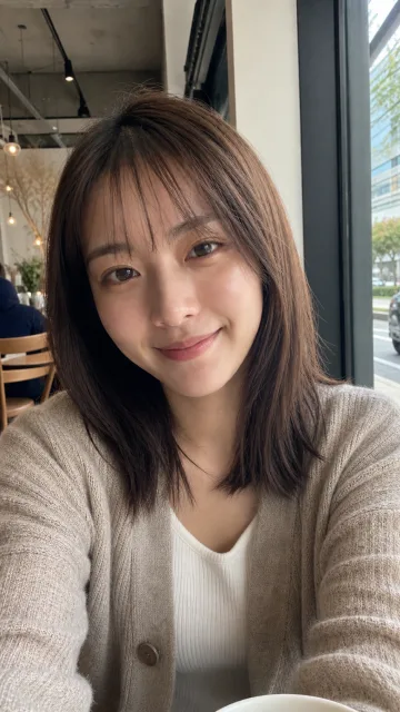 普段の写真をプロフェッショナルな証明写真に変換！名刺風ビジネスプロフィールポスタ画像を生成ー