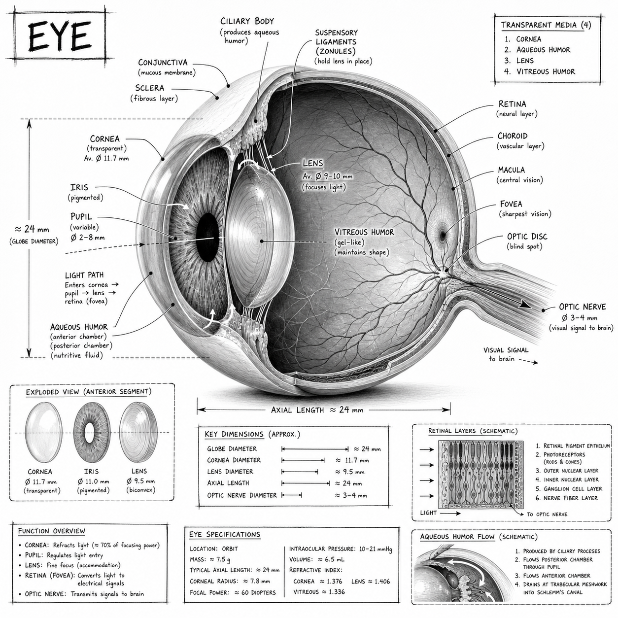 Monochrome Technical-Illustration Prompt for Detailed Anatomical Diagrams